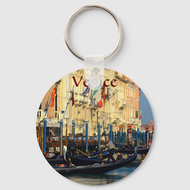 Porte-clés Venetian gondoliers (Recto)
