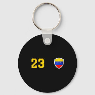 Porte-clés Venezuela - Conception de l'équipe de football La