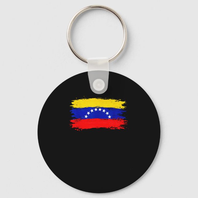 Porte-clés Venezuela Flag 2026 Libre Peace  (Recto)