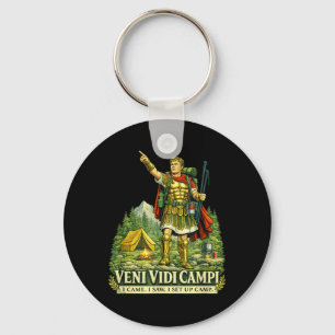 Porte-clés Veni Vidi Cam Drôle Camng Soldat Romain Latin
