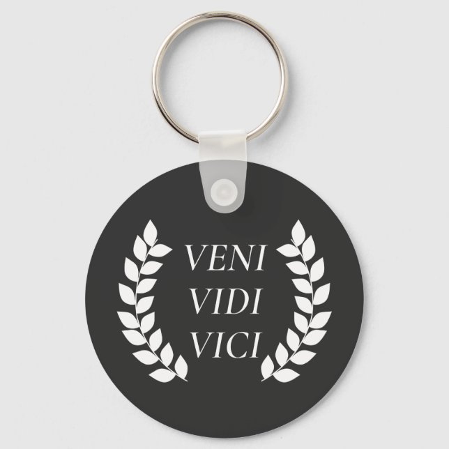 Porte-clés Veni Vidi Vici (Recto)