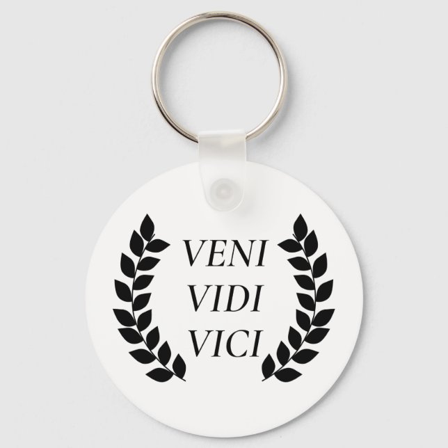 Porte-clés Veni Vidi Vici (Recto)