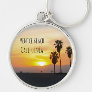 Porte-clés Venice Beach California Sunset Souvenir Keychain