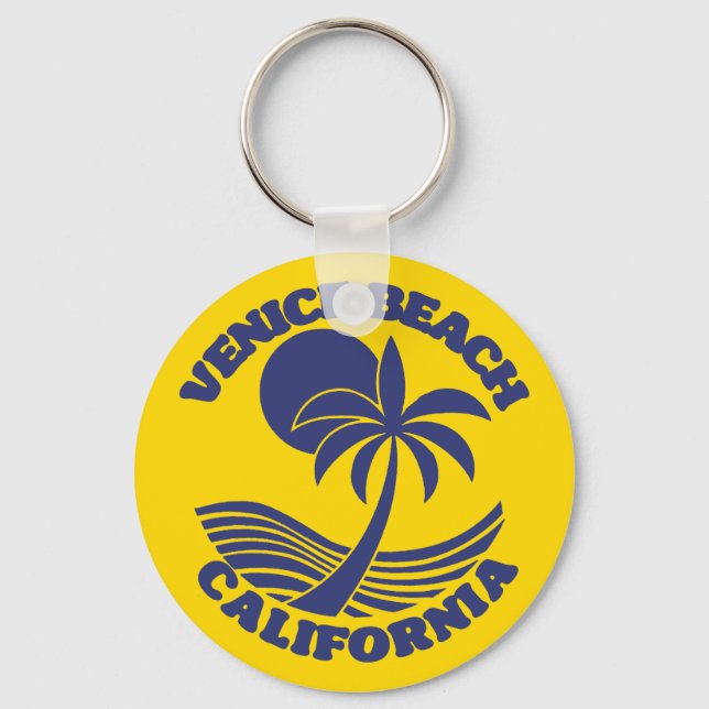 Porte-clés Venice Beach Californie (Recto)
