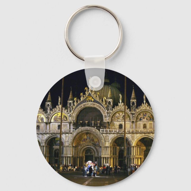 PORTE-CLÉS VENICE SAN MARCO CARRÉ BASILICA (Recto)