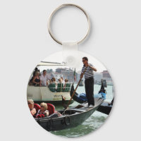 VENISE GONDOLIERS SUR LE GRAND CANAL
