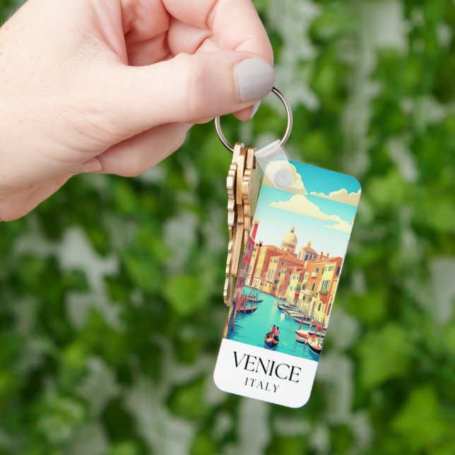 Porte-clés Venise Italie Voyage (main)