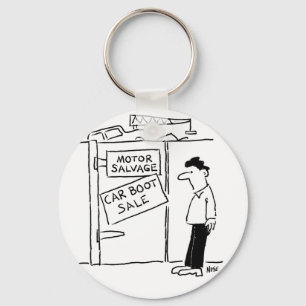 Porte-clés Vente d'une voiture à la broderie