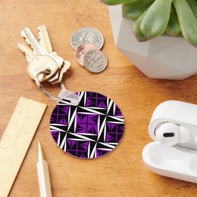 Porte-clés Vents Sacrés - Violet - (Bureau)