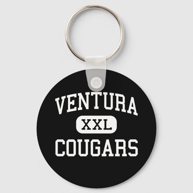 Porte-clés Ventura - Cougars - High - Ventura California (Recto)