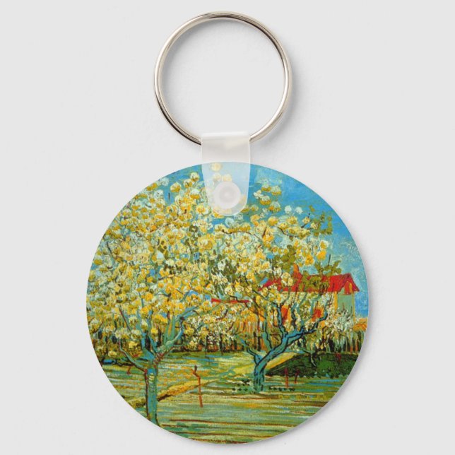 Porte-clés Verger en fleurs par Vincent van Gogh (Recto)