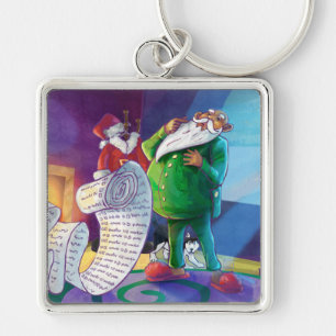 Porte-clés Vérifier deux fois Père Noël