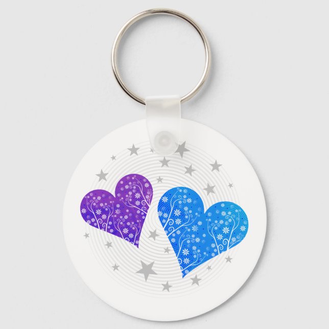 Porte-clés Véritable Amour | Mon coeur pour vous (Recto)