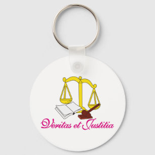 Porte-clés Veritas et Justitia