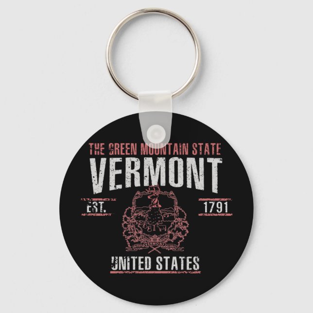 Porte-clés Vermont (Recto)