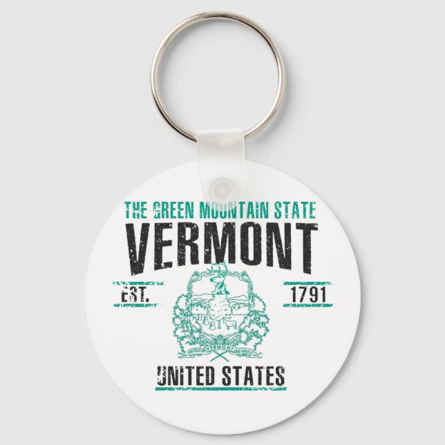 Porte-clés Vermont (Recto)