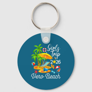 Porte-clés Vero Beach Floride Été Tropical Vibes d'été