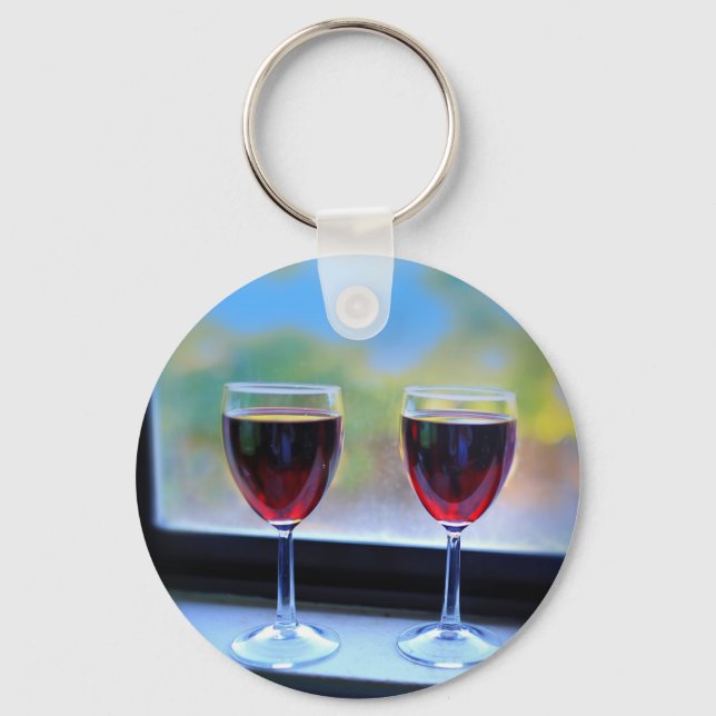 Porte-clés Verre à vin (Recto)