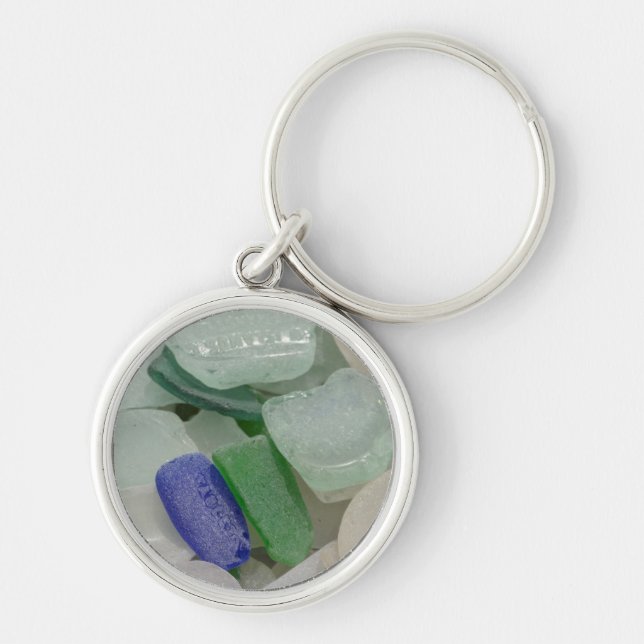 Porte-clés Verre de plage pâle (Devant)
