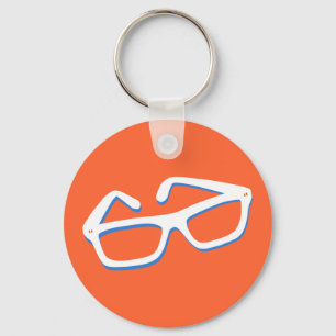 Porte-clés Verres nerd frais