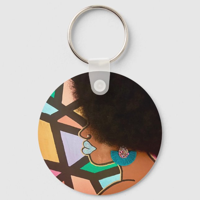 Porte-clés Verses In Her Volume Keychain (Recto)