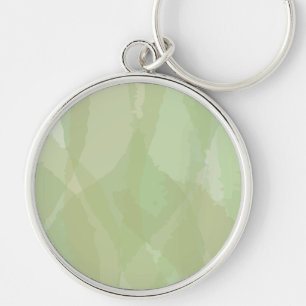 Porte-clés Vert, cool, aquarelle tendance motif abstrait