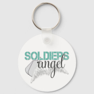 Porte-clés Vert d'ange de soldats