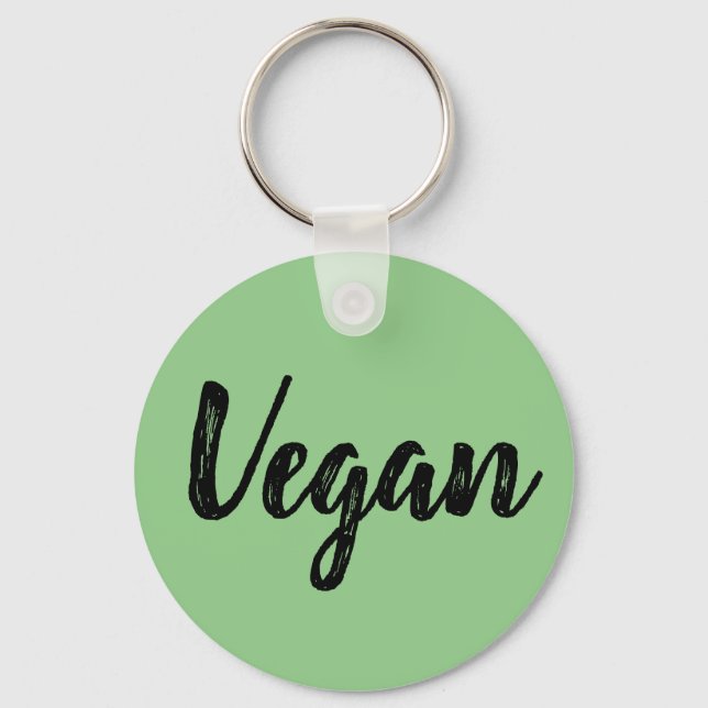 Porte-clés - Vert Vegan (Recto)