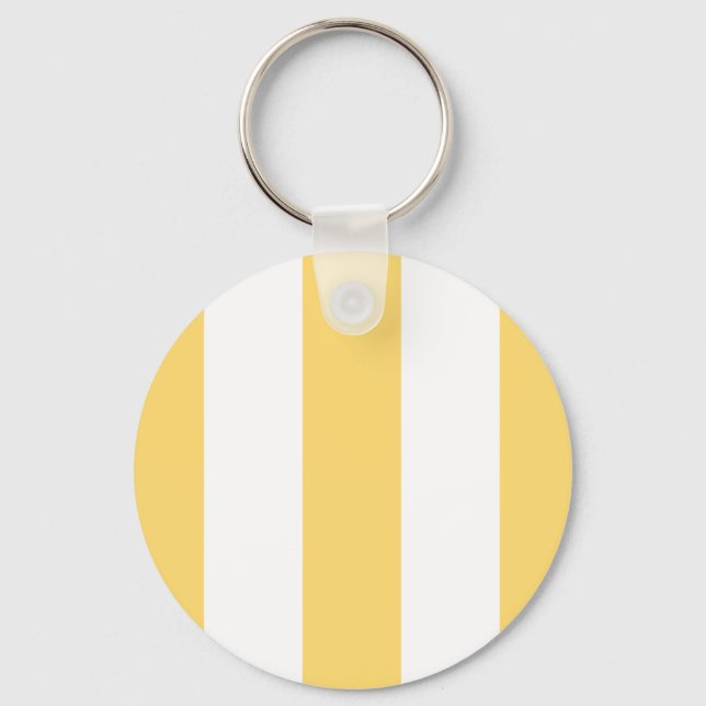Porte-clés Vertikas Jaune Et Blanc (Recto)
