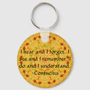 Porte-clés Very Wise Confucius Quotation