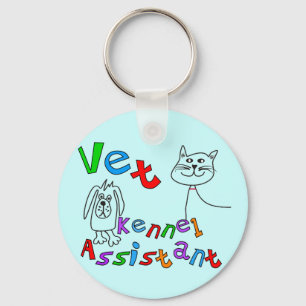 Porte-clés Vet Kennel Adjoint T-shirts et cadeaux
