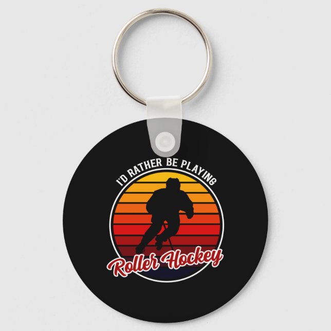Porte-clés Vêtements de hockey sur roulettes - Roller (Recto)