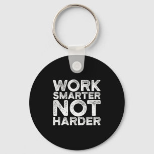 Porte-clés Vêtements de motivation Travaillez plus intelligem