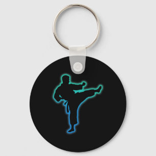 Porte-clés Vêtements de Taekwondo Chemise d'arts martiaux Enf