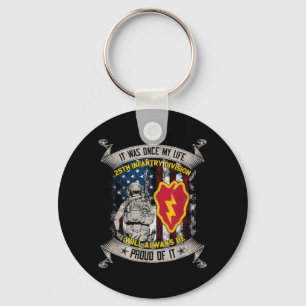 Porte-clés Vétéran de la 25e division d'infanterie Schofield