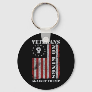 Porte-clés Vétérans Militaires Protestent Drapeau États-Unis