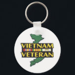 Porte-clés Vétérinaire du Vietnam<br><div class="desc">Produits de conception vétéran du Vietnam</div>