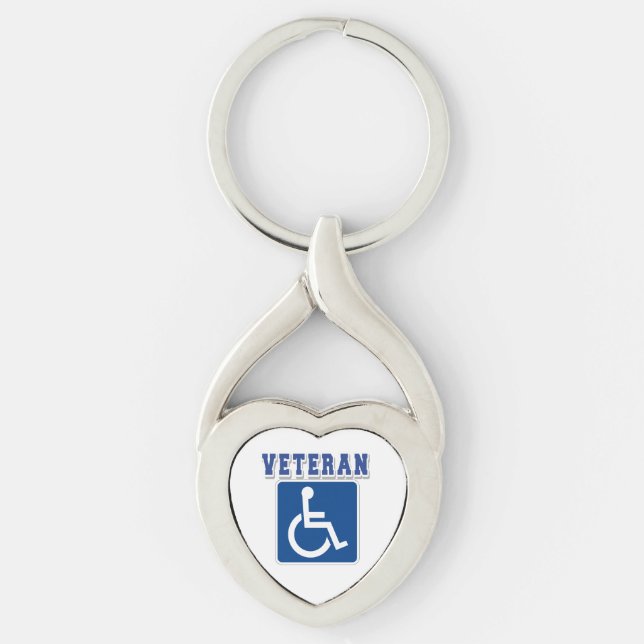 Porte-clés Vétérinaire handicapé handicapé (Devant)