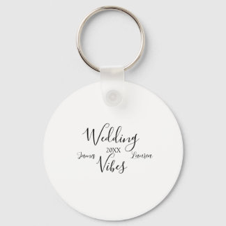 PORTE-CLÉS VIBES DE MARIAGE NOM DU COUPLE 20XX BEAU COUPLE MA