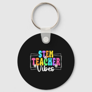 Porte-clés Vibes De Professeur De Stm Retour À L'école Enseig