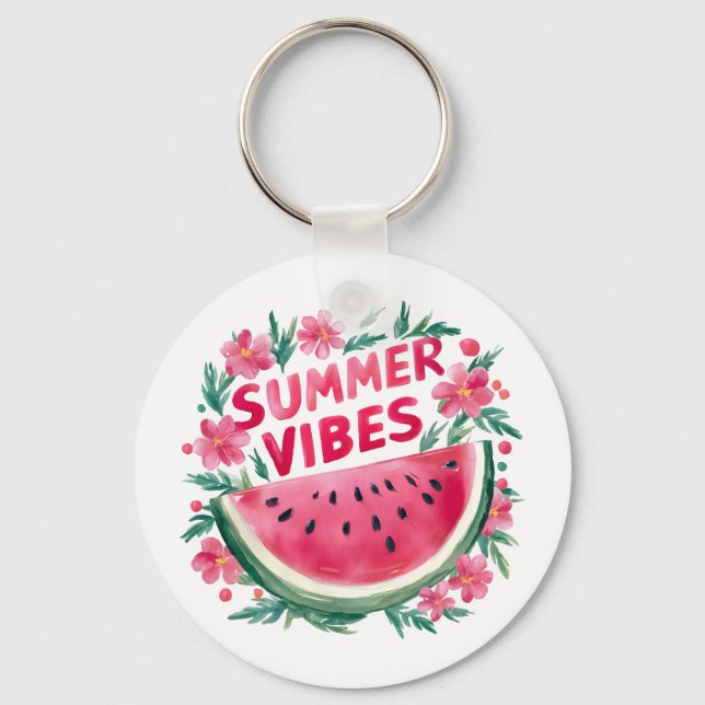 Porte-clés Vibes d'été (Recto)