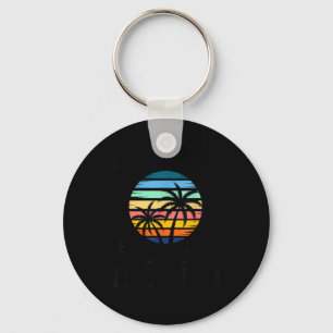 Porte-clés Vibes d'été plage coucher de soleil Caroline du Su