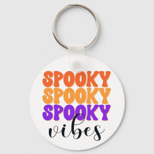 Porte-clés Vibes Éffrayantes rétro Super Vintage Halloween