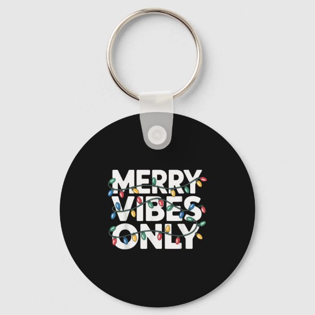 Porte-clés Vibes Joyeuses Seulement Noël Joyful Celebr (Recto)