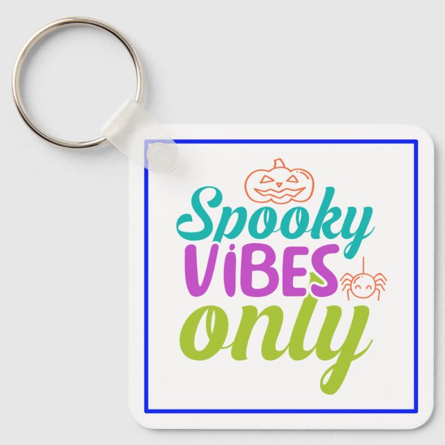 Porte-clés Vibrations Effrayantes Uniquement-40378 (Recto)