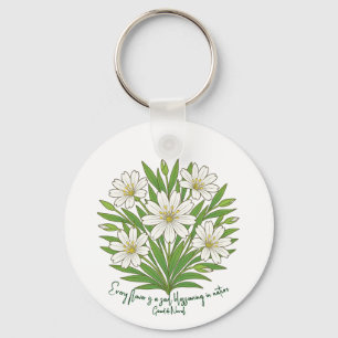 Porte-clés Vibrations florales printanières