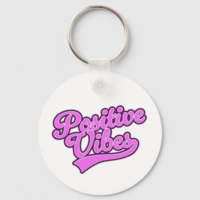Porte-clés Vibrations Positives (Recto)