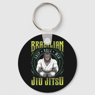 Porte-clés Victoire de la prise de rouleau BJJ - Méditation d