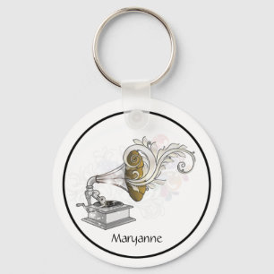 Porte-clés Victrola Swirls Keychain