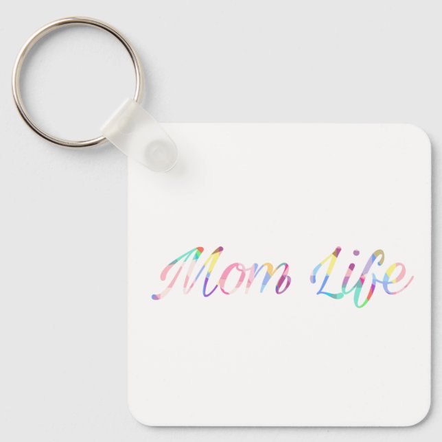 Porte-clés Vie de Maman (Recto)